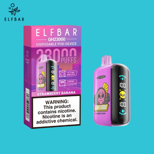ELF BAR GH23000 - Strawberry Banana