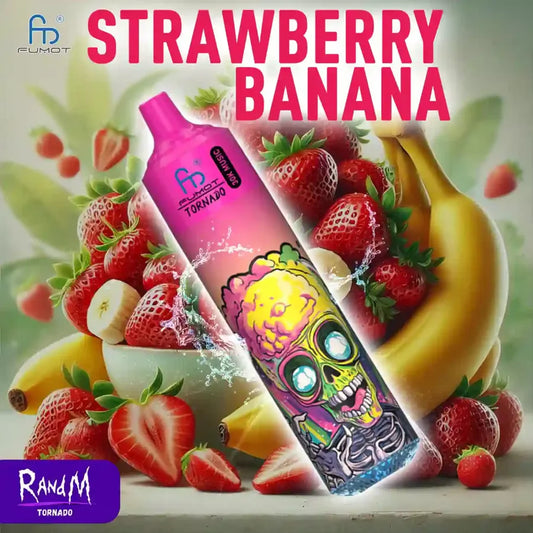 RandM Tornado 30000 Vape Strawberry Banana
