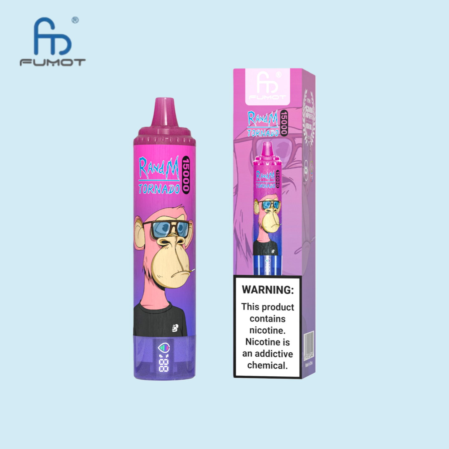 RandM Tornado 15000 Vape Strawberry Grape