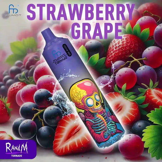 RandM Tornado 30000 Puffs Vape Strawberry Grape