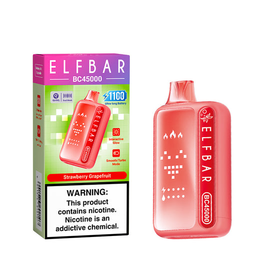 Elf Bar BC45000 Strawberry Grapefruit – Erdbeere trifft auf Grapefruit