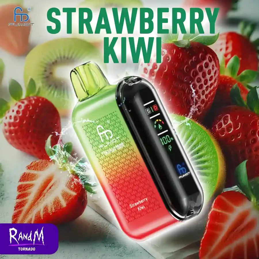 RandM Tornado Vape 20000 Puffs - Strawberry Kiwi