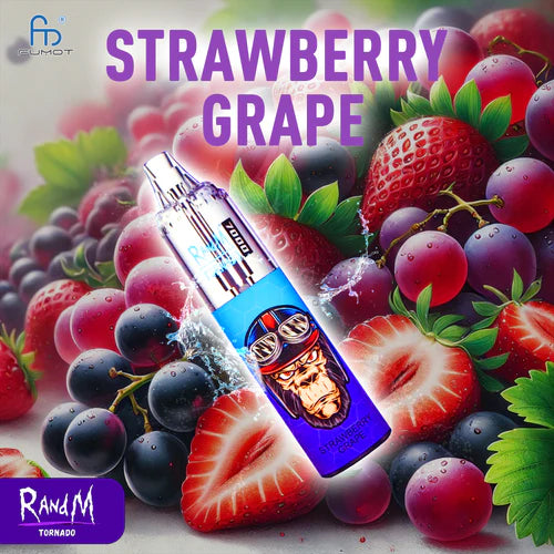 RandM Tornado 7000 Vape Strawberry Grape