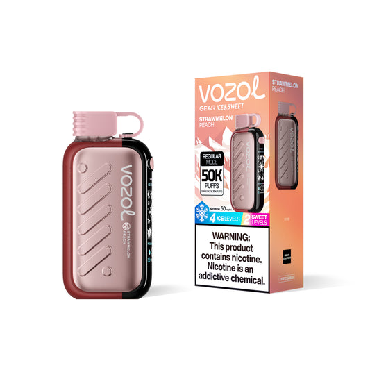 4 Ice-Level VOZOL Gear 50000 Strawmelon Peach
