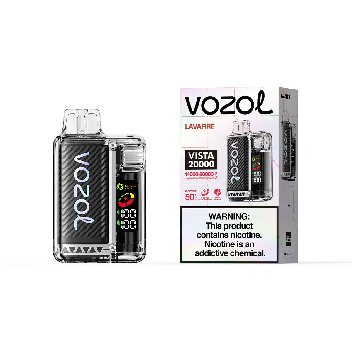 VOZOL Vape Vista 20000 Lavafire Geschmack