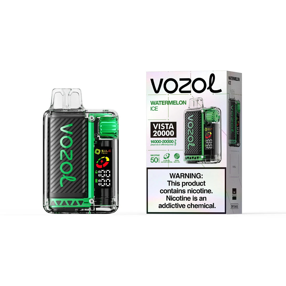 Vozol 20000 Vape 20K Züge Watermelon Ice