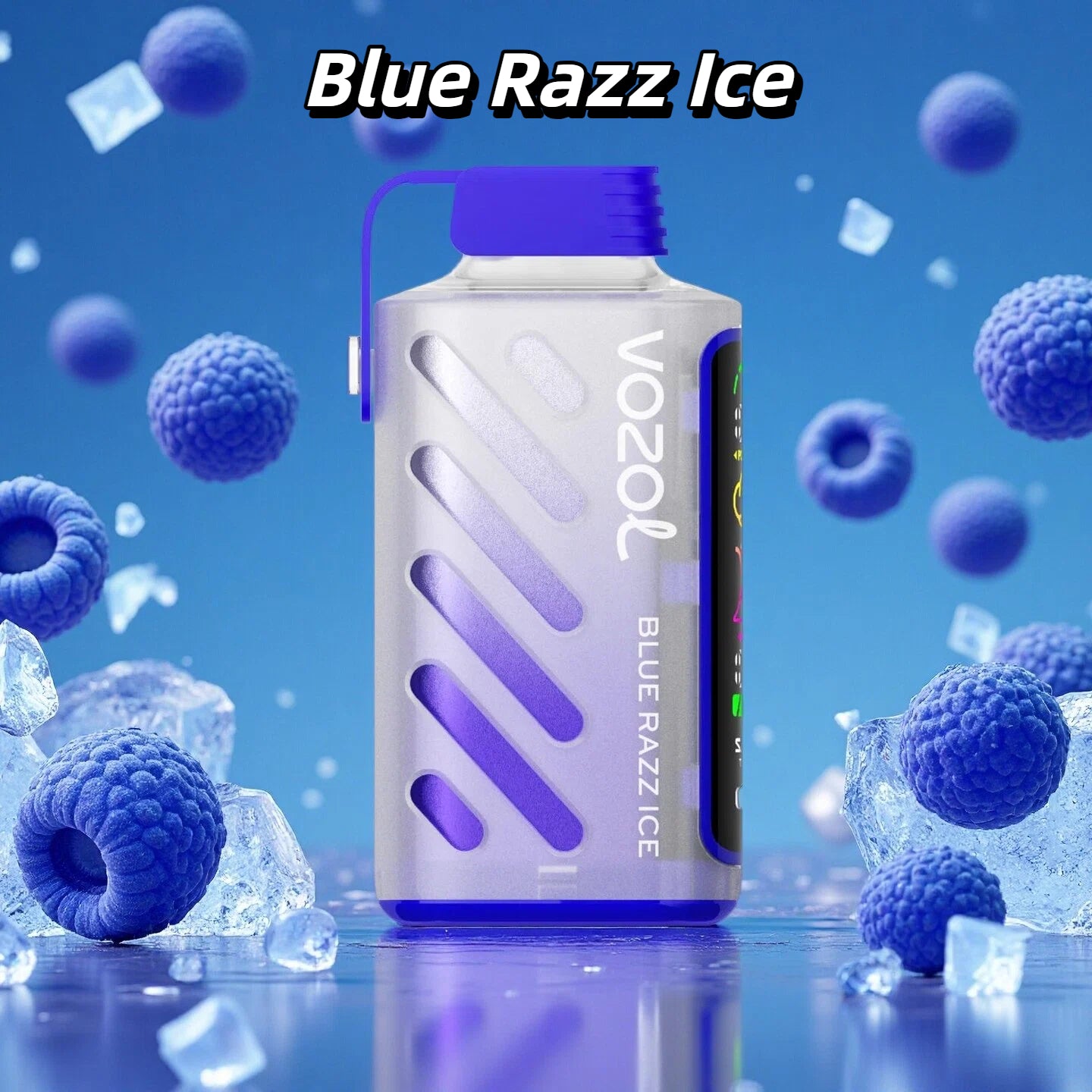 Vozol Gear Power 20000 20K Puffs Blue Razz Ice