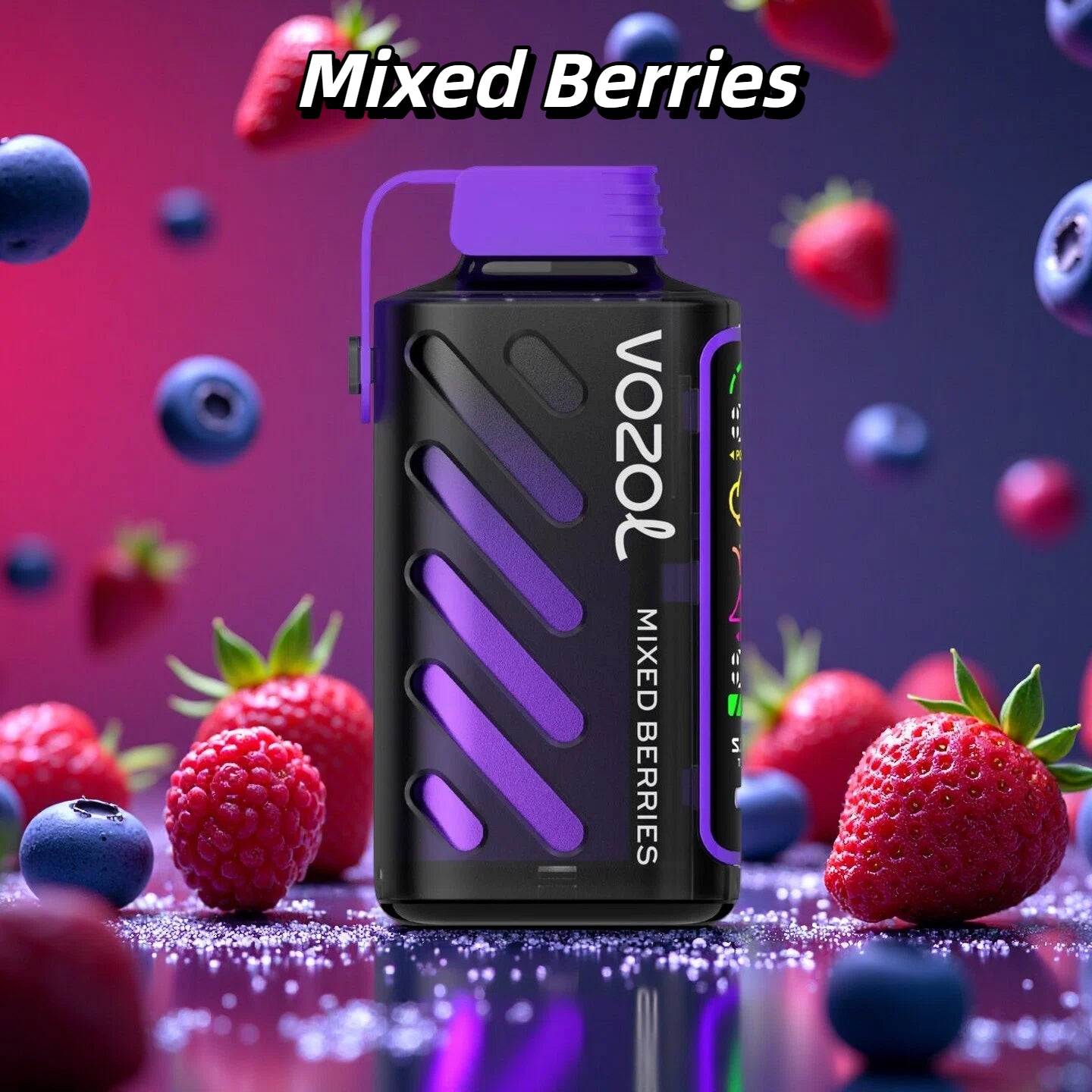 Vozol Gear Power 20000 Puffs Vape saveur Baies mélangées