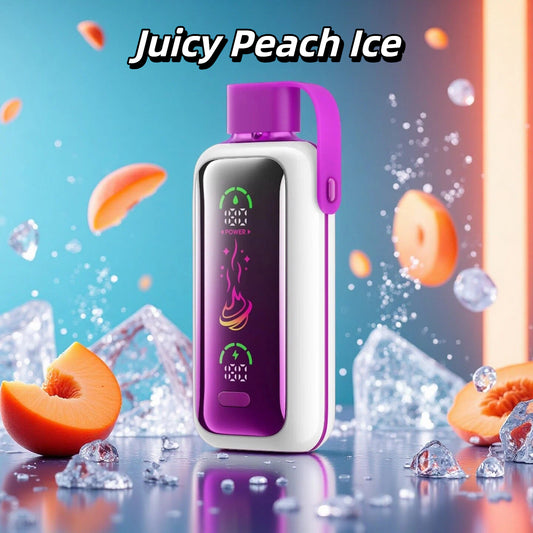 VOZOL Star 20000 Pêche juteuse glacée