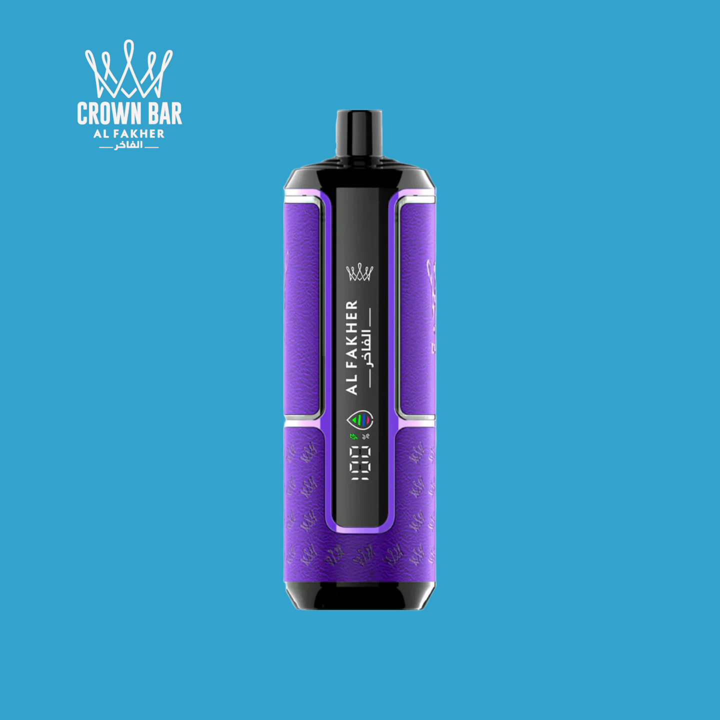 Barre chocolatée Al Fakher Crown Bar HyperMax 15000 Raisin Menthe
