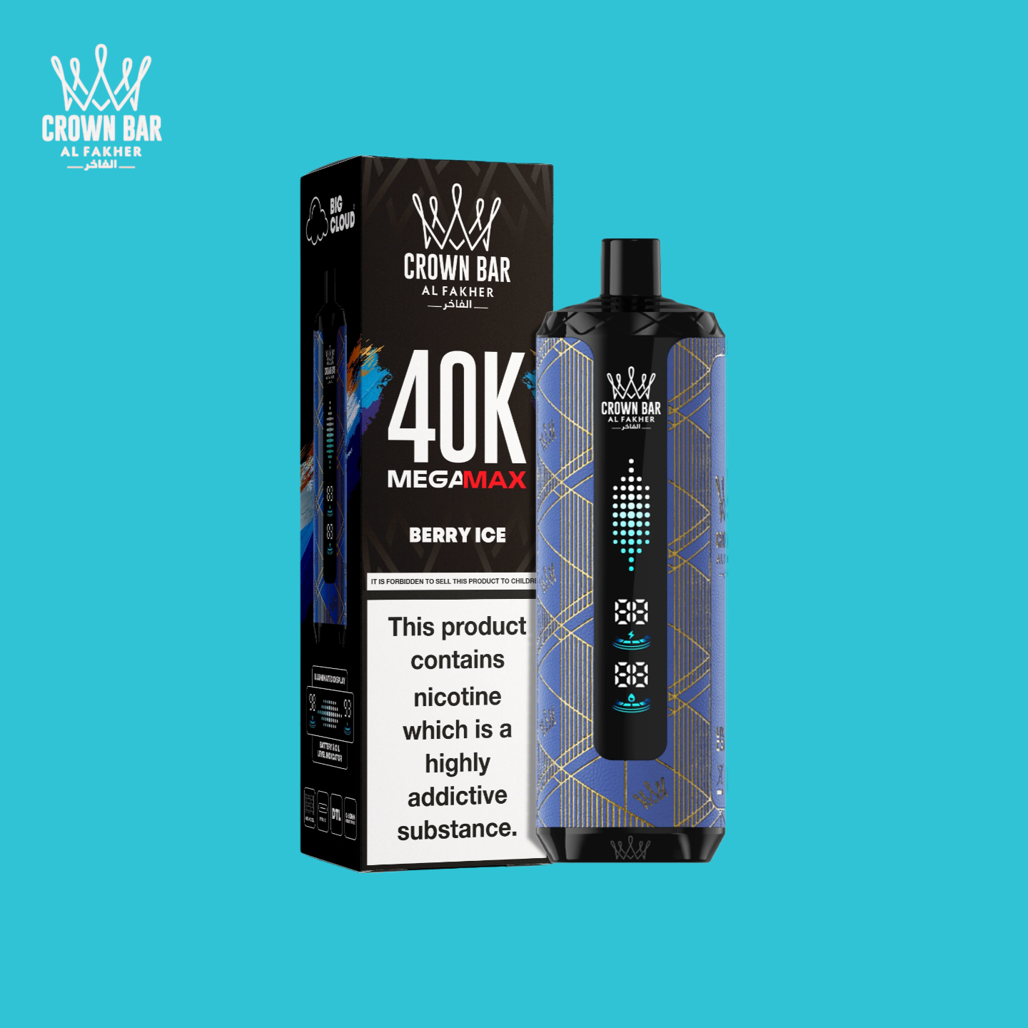AL Fakher Vape 40K Puffs Baies Glacées