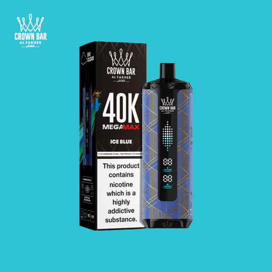 ICE BLUE Geschmack Al Fakher Mega Max 40K Vape