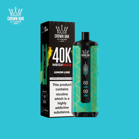 Al Fakher Mega Max 40K Puffs Lemon Mint