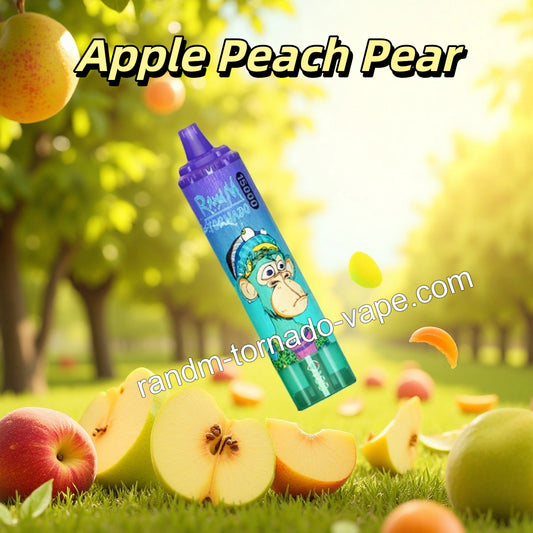 Apple Peach Pear RandM Tornado 15000