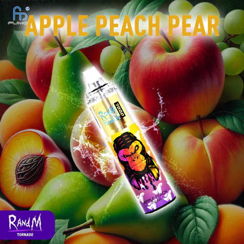 RandM 7000 Apple Peach Pear Tornado Vape
