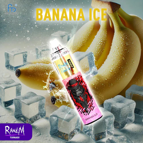 RandM Tornado 7000 Puffs Banana Ice