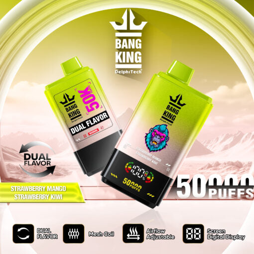 Bang King 50K Züge Strawberry Mango & Strawberry Kiwi