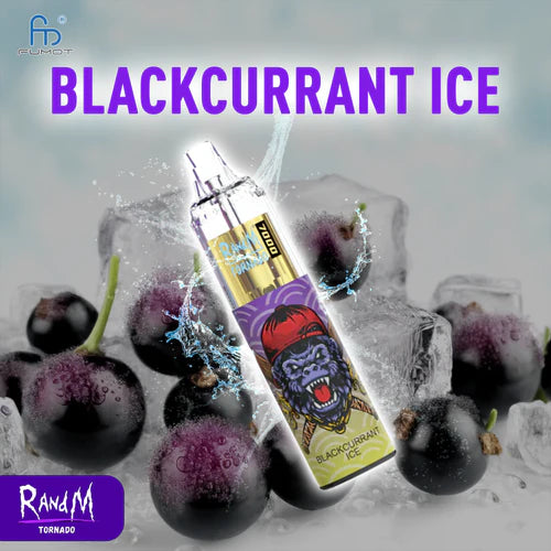 RandM Tornado 7000 Züge Blackcurrant Ice