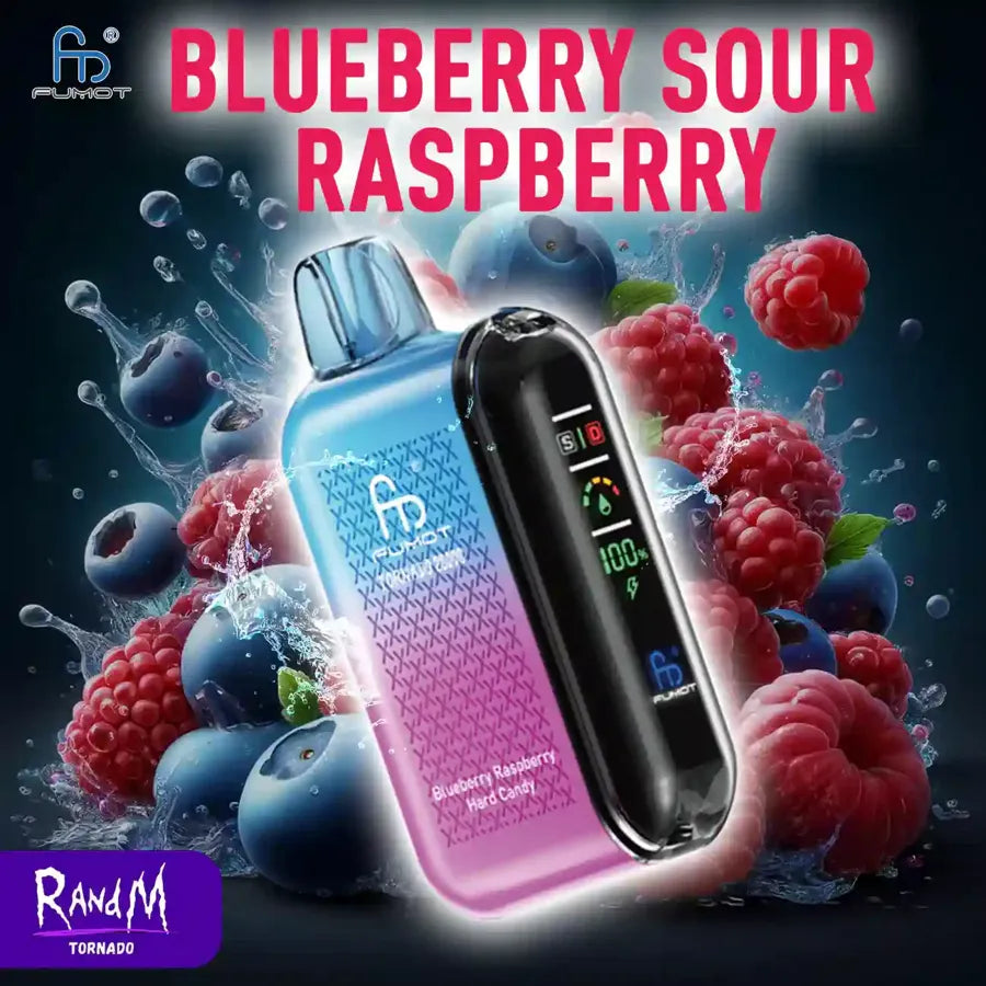 RandM Tornado 20000 Blueberry Sour Raspberry