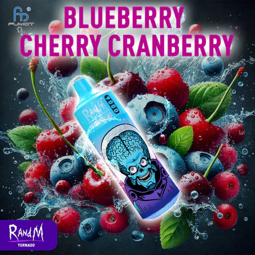 Tornado 9000 Züge Blueberry Cherry Cranberry