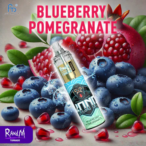 RandM Tornado 7000 Vape Blueberry Pomegranate