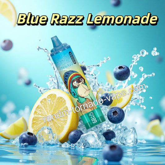 Blue Razz Lemonade Tornado Vape 15000 