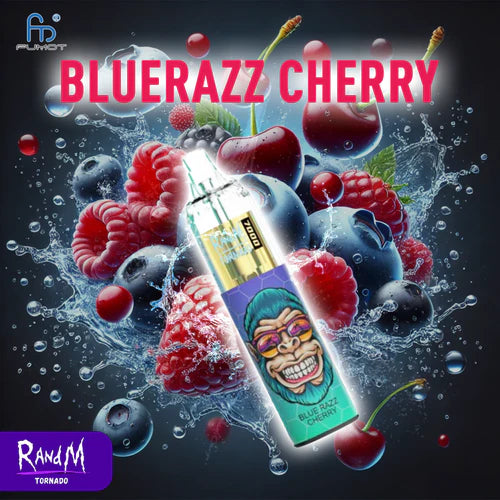 RandM Tornado 7000 Puffs Blue Razz Cherry