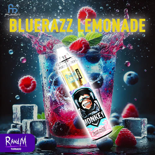 RandM Tornado 7000 Puffs BlueRazz Limonade