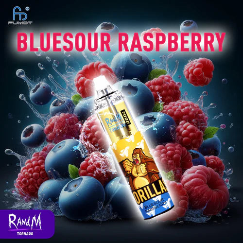 RandM Tornado 7000 Vape Bluesour Raspberry
