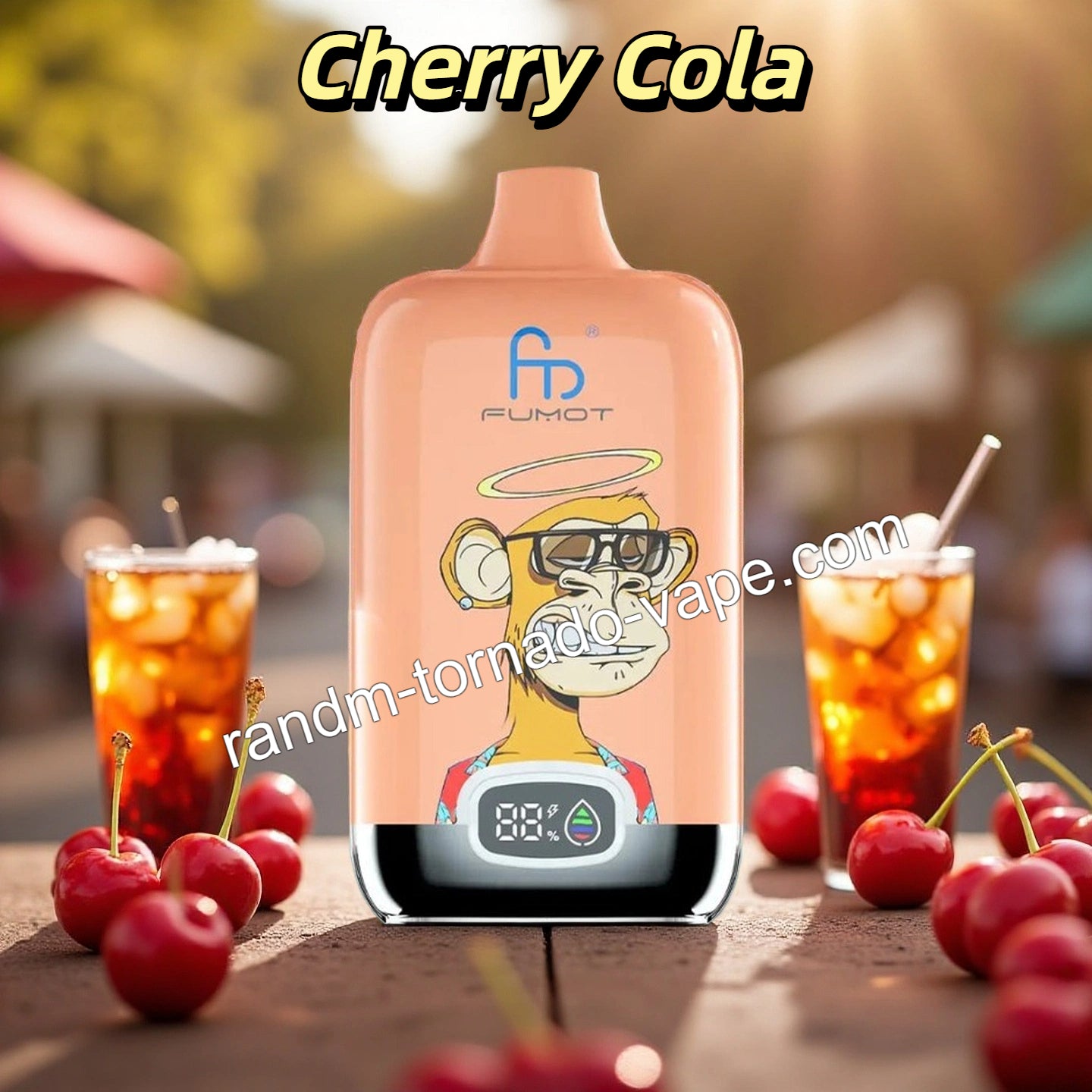 Cherry Cola RandM 12000 Vape