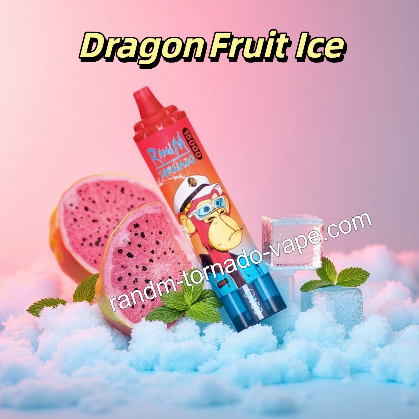 Dragon Fruit Ice RandM Tornado Vape