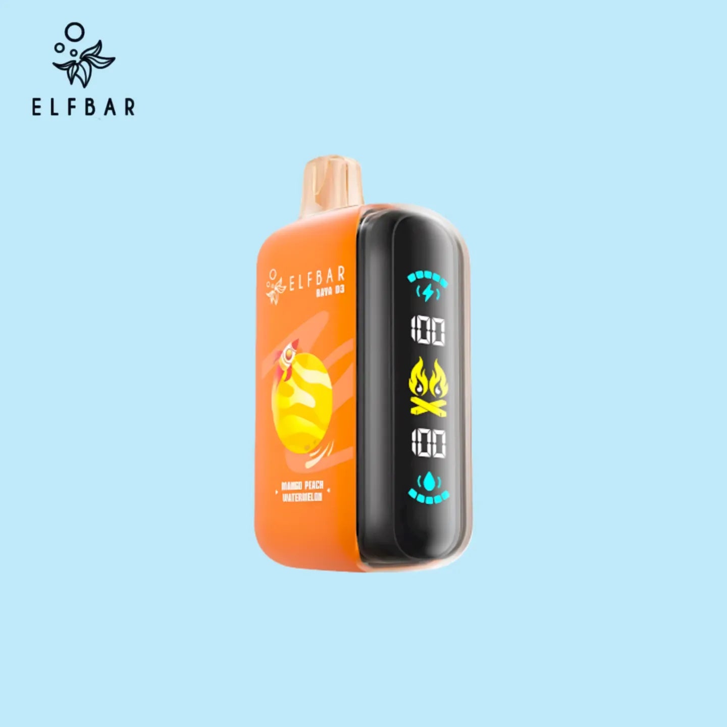 Mango Peach Watermelon Elf Bar 25000 Züge