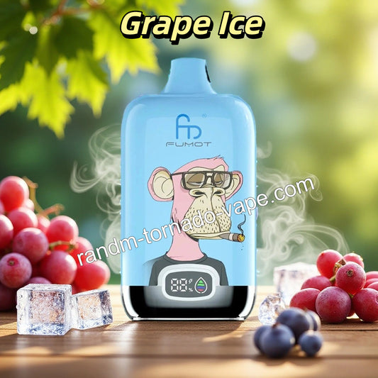 RandM Tornado 12K Vape Grape Ice