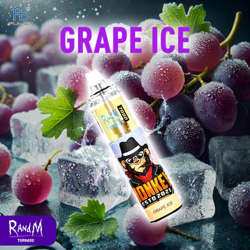 RandM Tornado 7000 Puffs Grape Ice