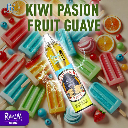 RandM Tornado 7000 – Kiwi Passion Fruit Guava
