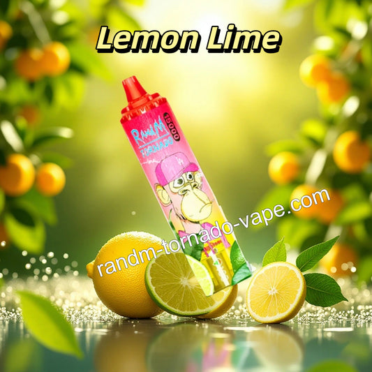 Lemon Lime RandM Tornado 15000 Vape 
