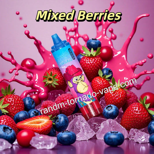 Mixed Berries RandM Tornado 15000 Vape 