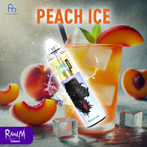 Peach Ice 7000 Puffs