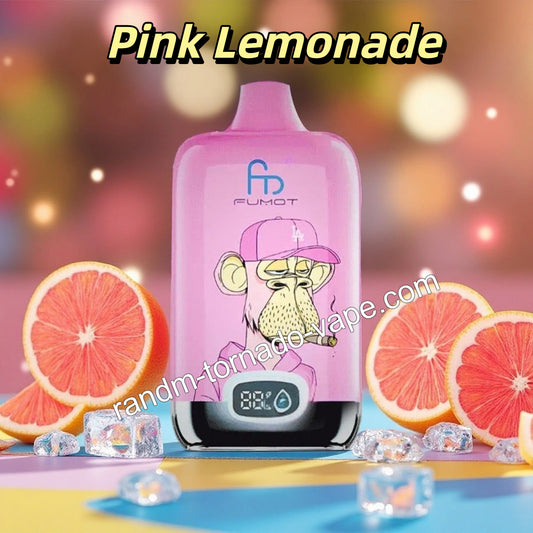 Pink Lemonade RandM Tornado 12000 Vape
