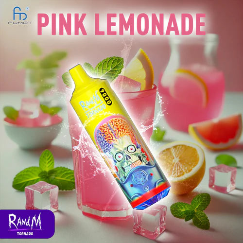RandM Tornado 9K Vape Pink Lemonade