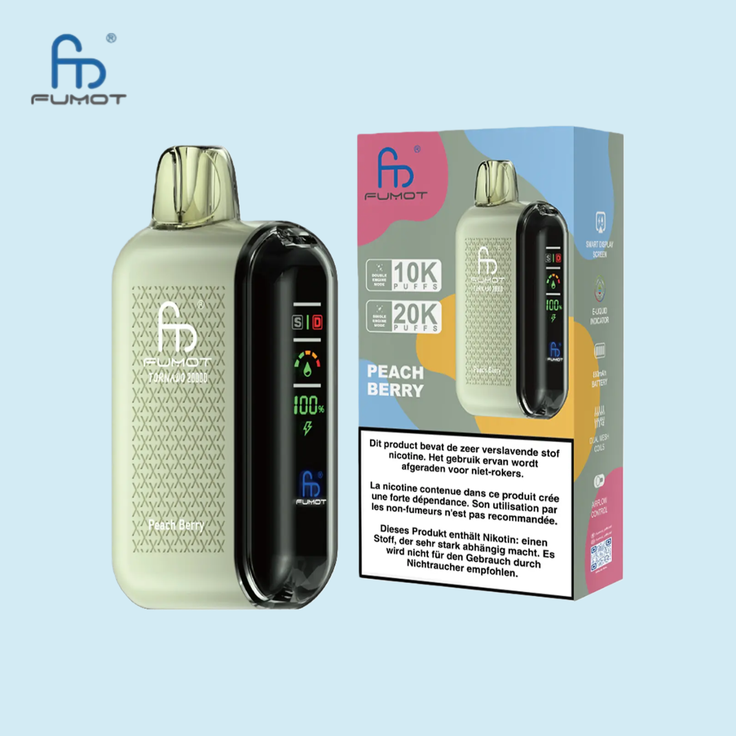 Tornado 20000 Züge Vape