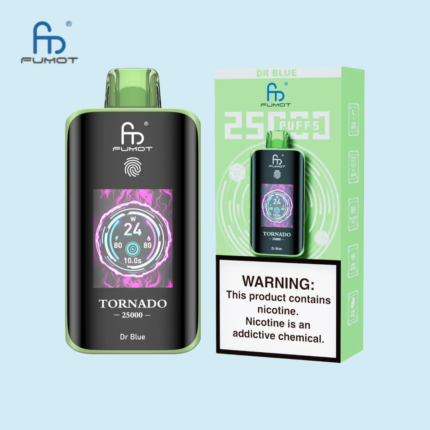 RandM Tornado 25000 Vape Dr Blue