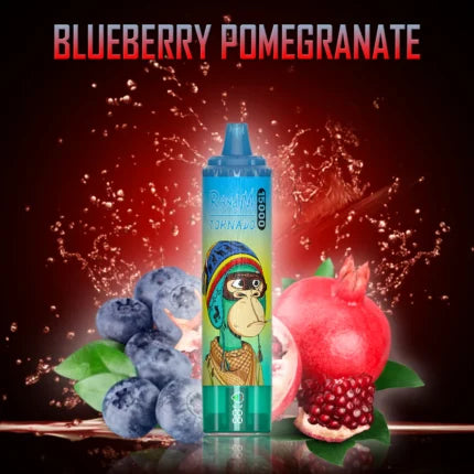 Blueberry Pomegranate RandM Tornado 15000 Puffs