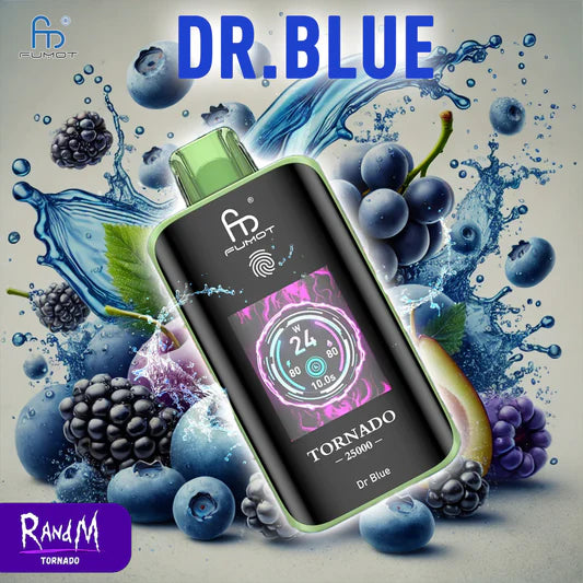 RandM Tornado 25000 Vape Dr. Blue