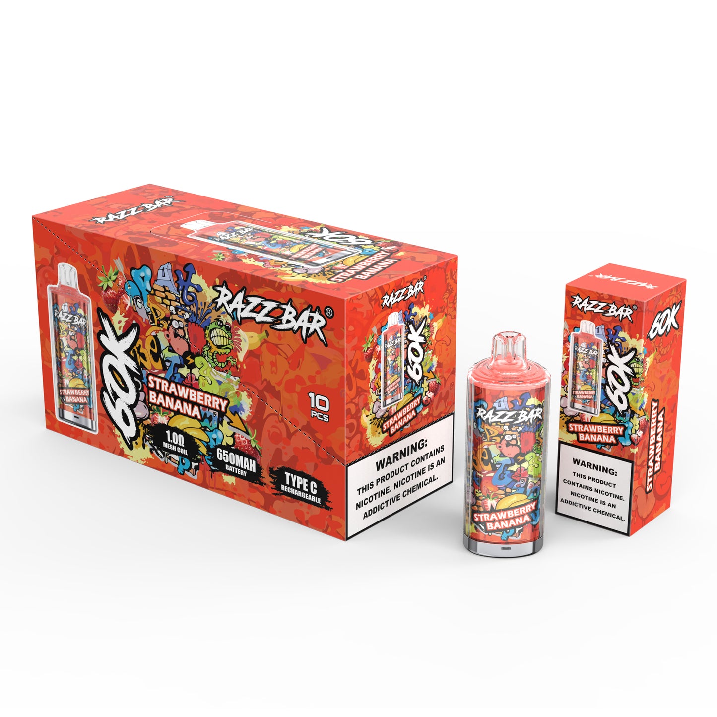 Razz Bar 60000 Crystal Vape 60K Züge