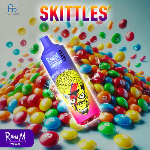 RandM Tornado 9000 Vape Skittles