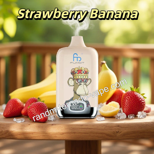Strawberry Banana RandM Tornado 12000