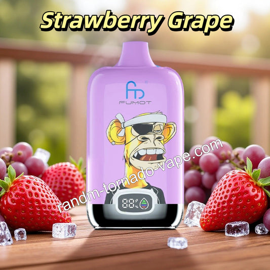 Strawberry Grape RandM Tornado 12000
