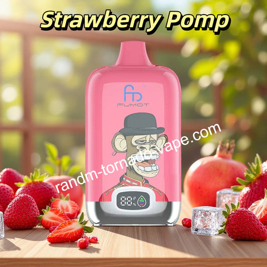 RandM Tornado 12000 Strawberry Pomp