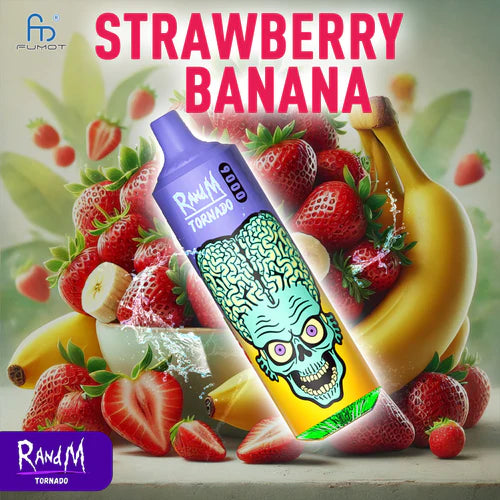 RandM Tornado 9000 Züge Strawberry Banana